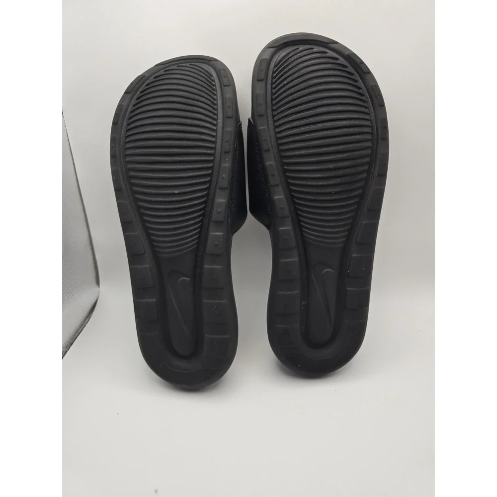 Nike Benassi Just Do It Women's Sandal - Black/Rose Gold, US 8
